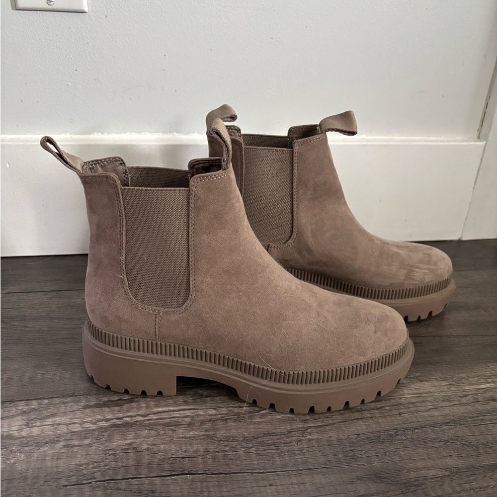 H&M Taupe Ankle Boots